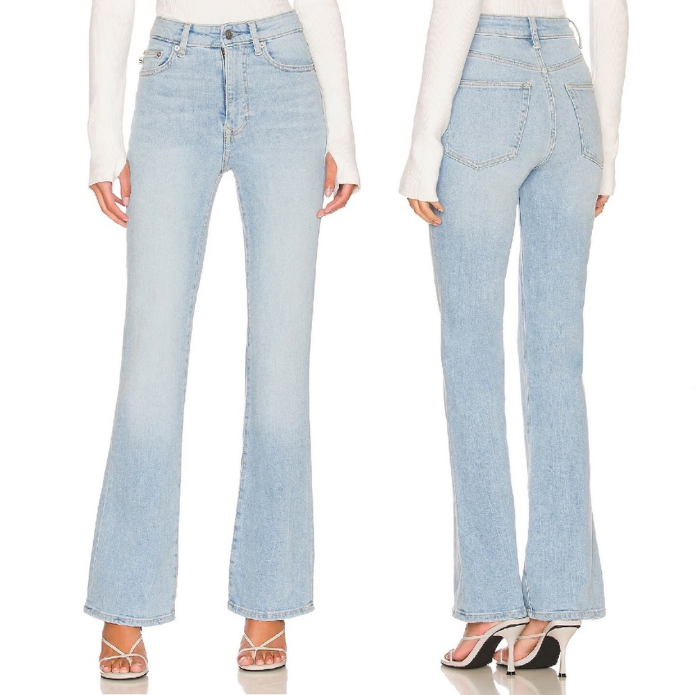 Lovers & Friends Greyson Ultra High Rise Slim Bootcut Jeans | Size 26 | Cypress